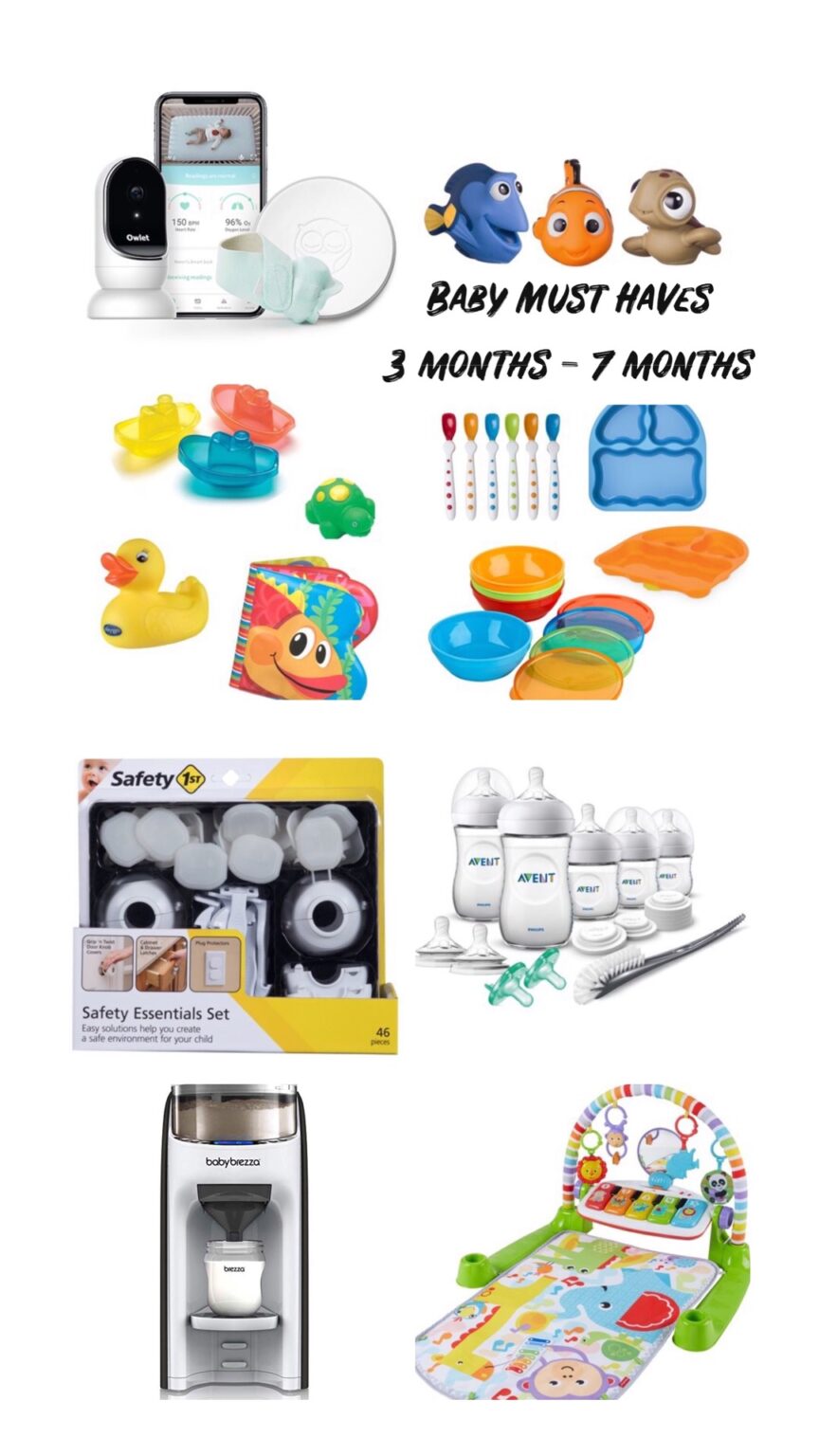 Must Have Baby Products: 3 months- 7 months - Nicole McIntosh